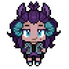 walking pixel of my sona by Aerohail