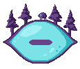 wooly wilds mini logo pixel by me